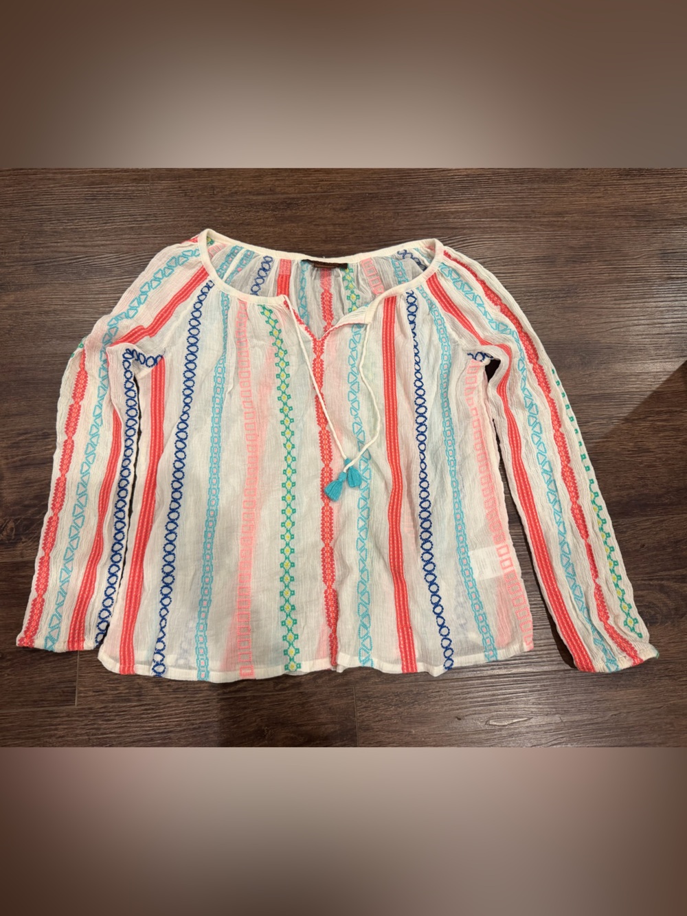 Anthropologie payal pratap Manna embroidered top